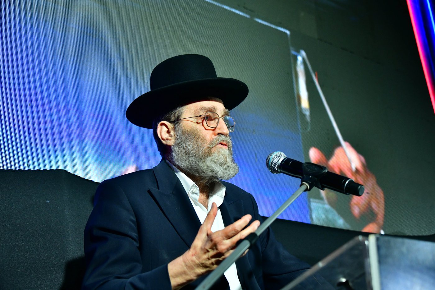 עצרת הרבבות של דגל התורה בבני ברק | צילום: שוקי לרר