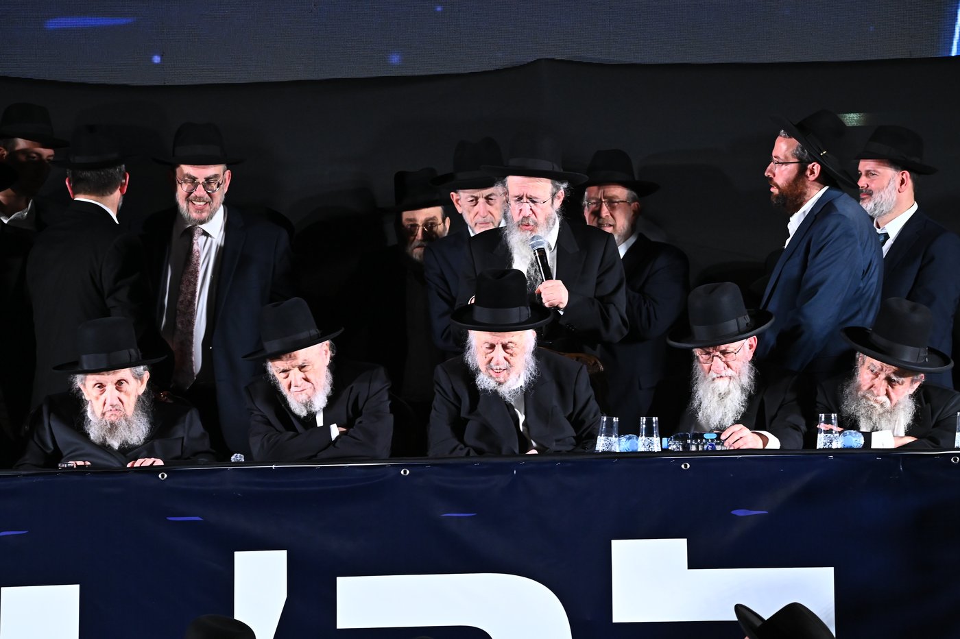 עצרת הרבבות של דגל התורה בבני ברק | צילום: שוקי לרר