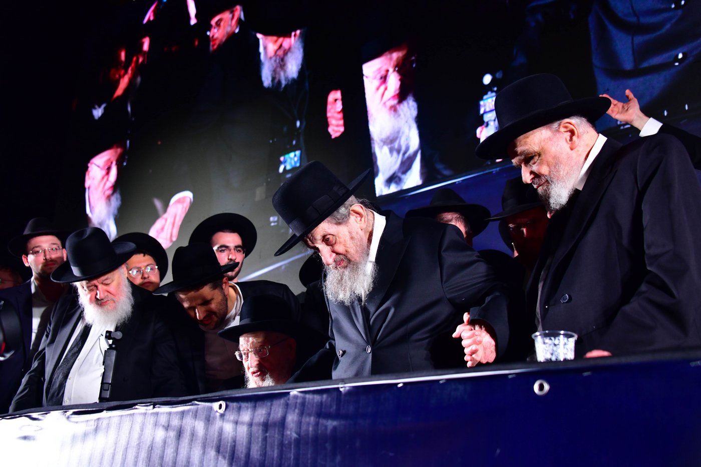 עצרת הרבבות של דגל התורה בבני ברק | צילום: שוקי לרר