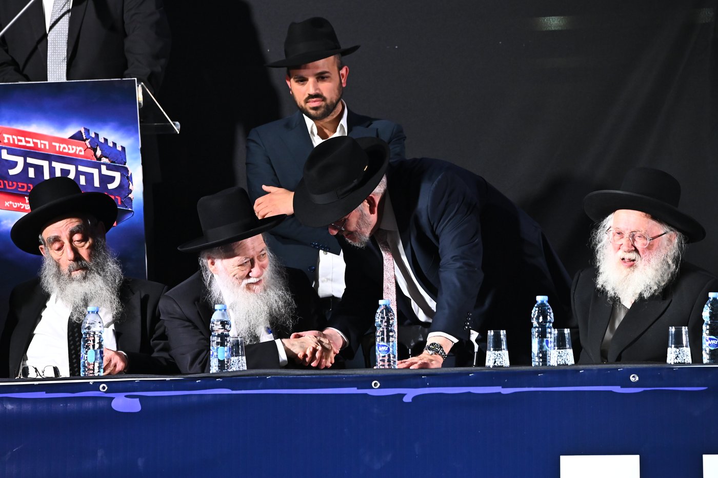 עצרת הרבבות של דגל התורה בבני ברק | צילום: שוקי לרר