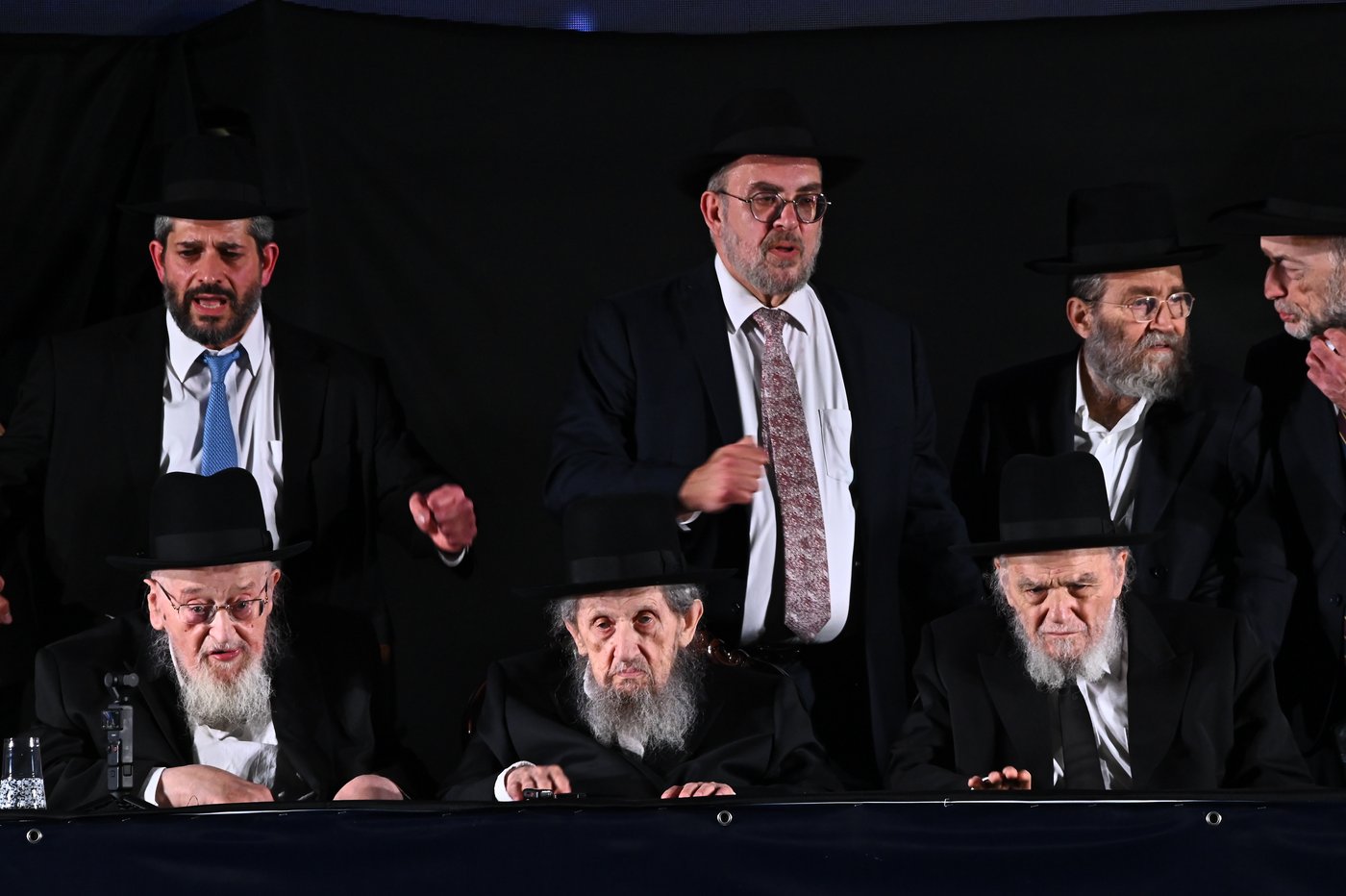 עצרת הרבבות של דגל התורה בבני ברק | צילום: שוקי לרר