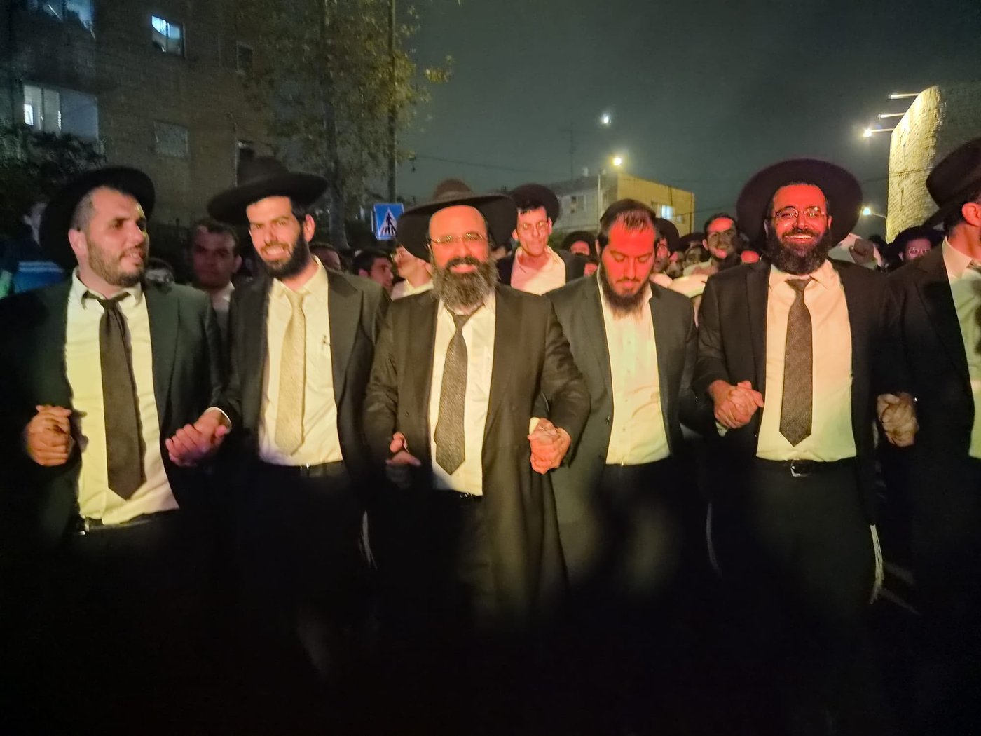 קבלת פנים לבחור ששוחרר מהכלא הצבאי בבית וגן | צילום: באדיבות המצלם