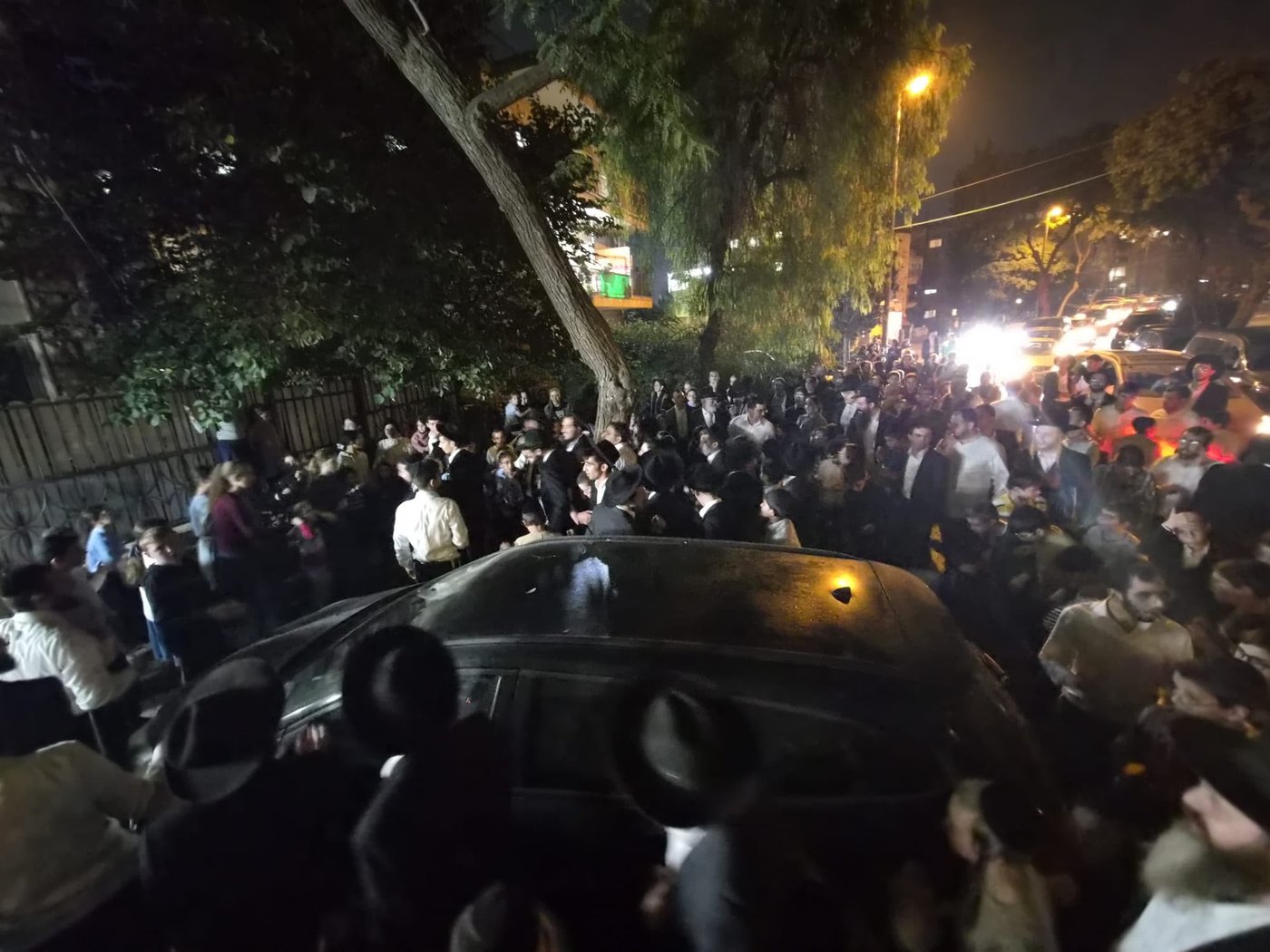קבלת פנים לבחור ששוחרר מהכלא הצבאי בבית וגן | צילום: באדיבות המצלם
