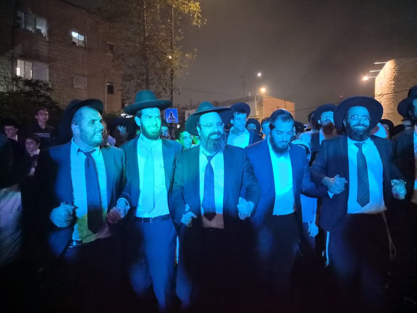 קבלת פנים לבחור ששוחרר מהכלא הצבאי בבית וגן | צילום: באדיבות המצלם