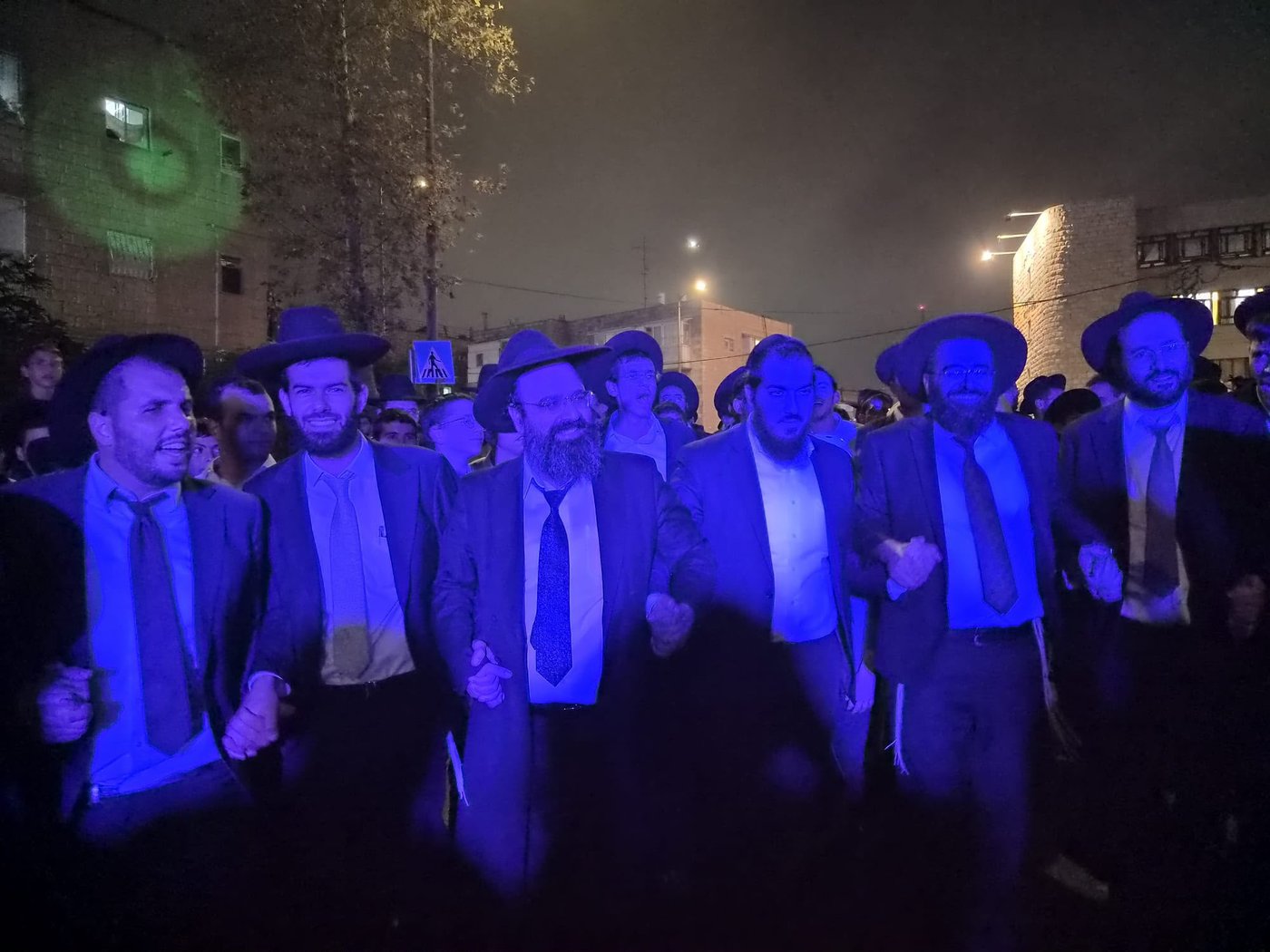 קבלת פנים לבחור ששוחרר מהכלא הצבאי בבית וגן | צילום: באדיבות המצלם