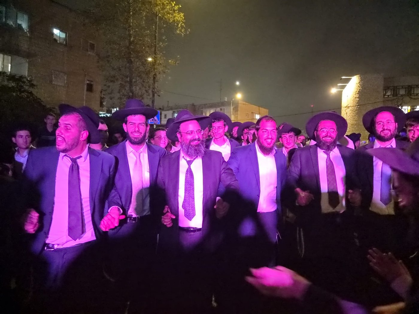 קבלת פנים לבחור ששוחרר מהכלא הצבאי בבית וגן | צילום: באדיבות המצלם