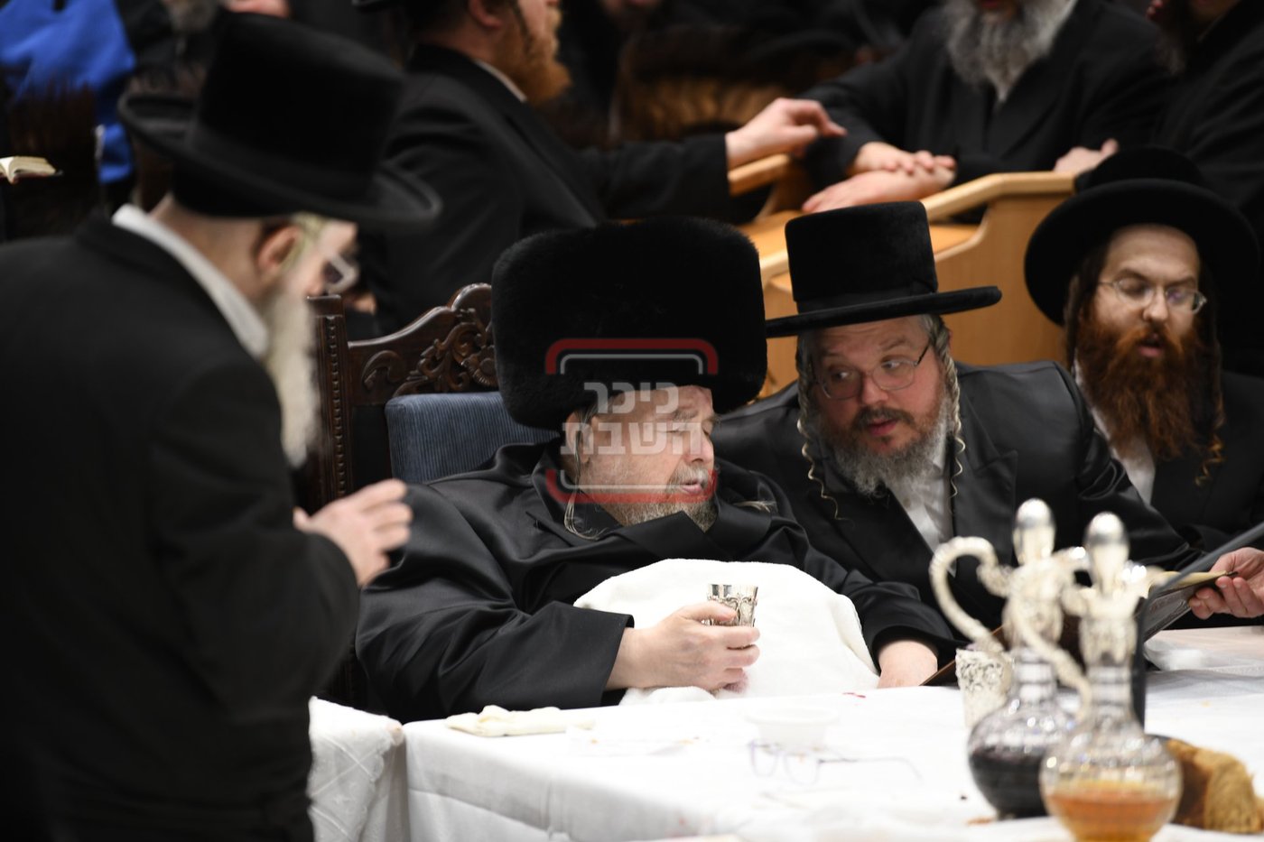 ט"ו בשבט בחצה"ק בעלזא