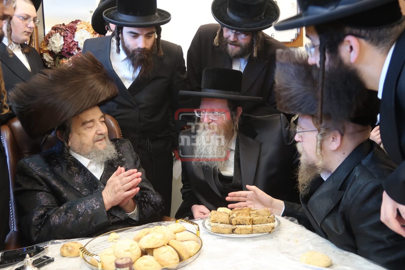שמחת הברית לנין הגה"צ רבי יעקב מאיר שכטר