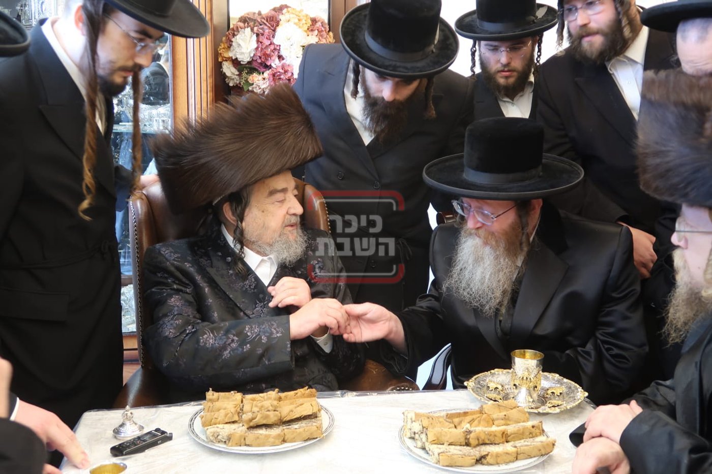 שמחת הברית לנין הגה"צ רבי יעקב מאיר שכטר