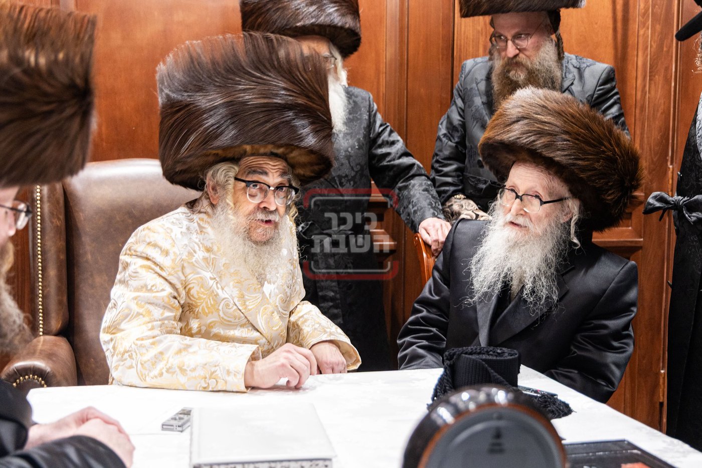 האדמו"ר מסערדאהעלי בביקור אצל האדמו"ר מסאטמר