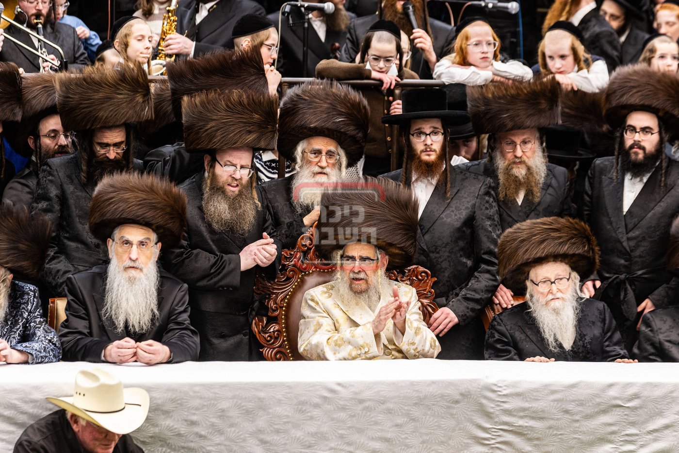 מעמד פדיון פטר חמור בסאטמר בהשתתפות האדמו"ר מסערדאהעלי