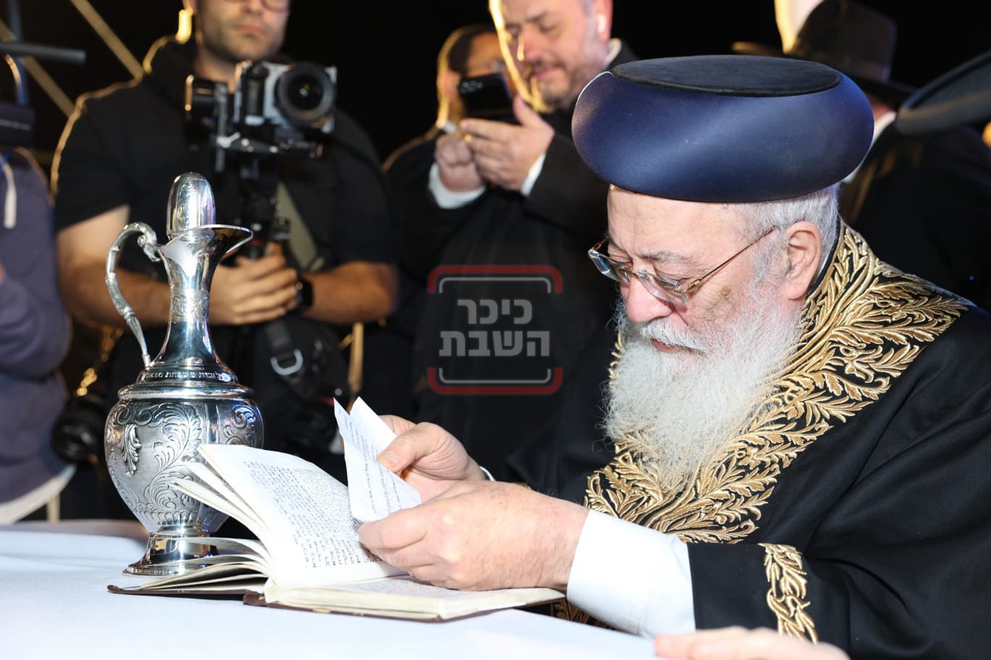 הגרש"מ עמאר בהדלקה לכבוד ל"ג בעומר