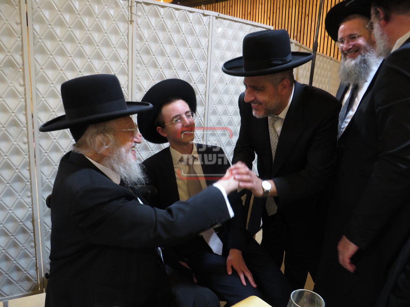שמחת נישואי נכד הגר"א לוי 