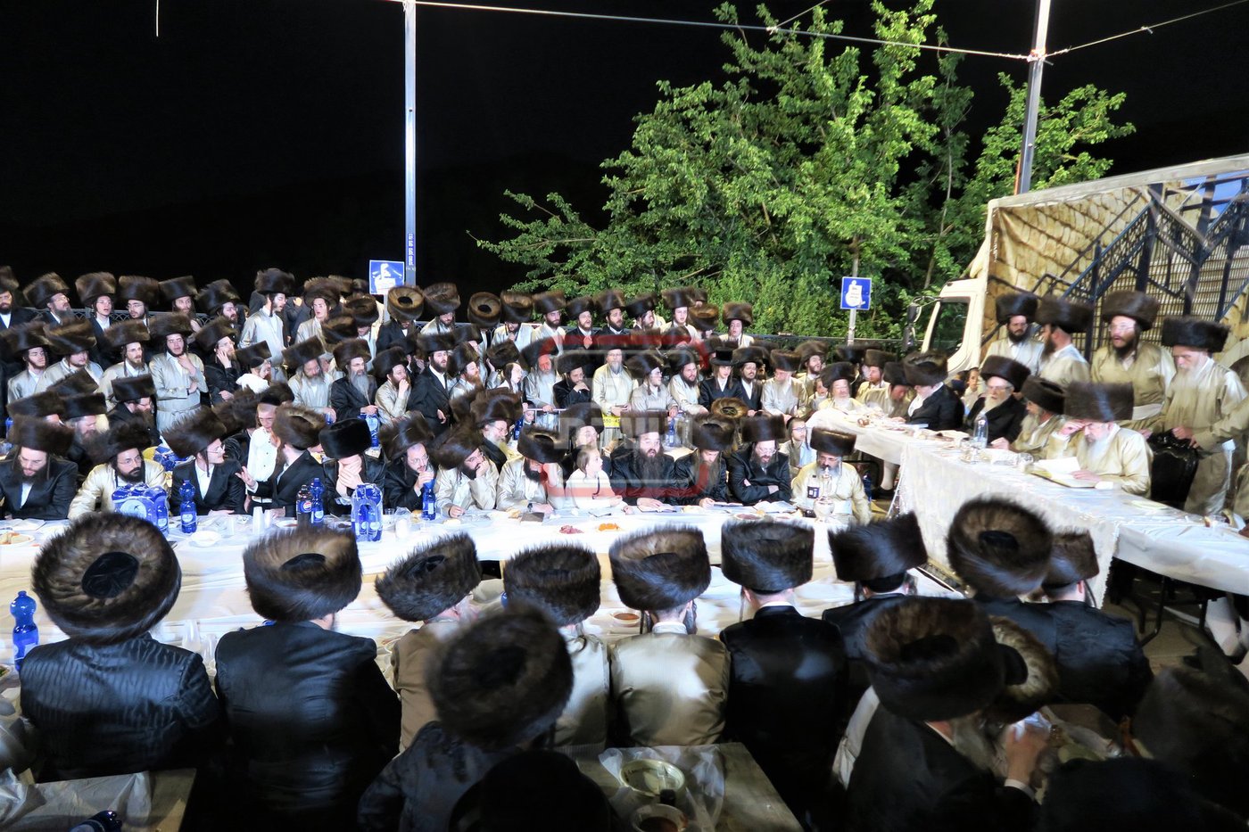 האדמו"ר מלעלוב שבת בהעלותך במירון