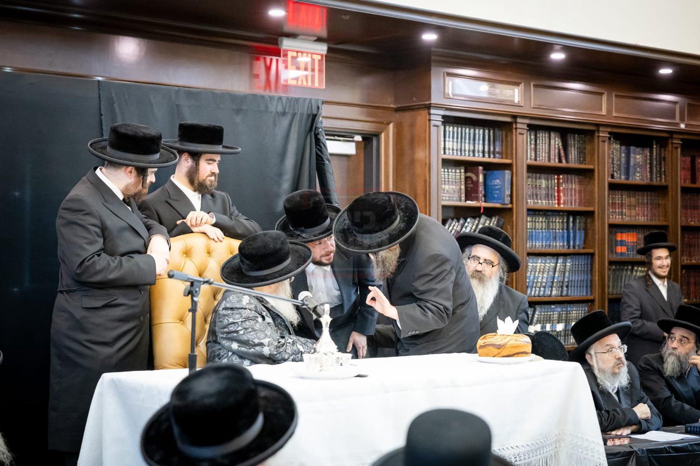חומש סעודה בתלמוד תורה סאטמר בלייקווד