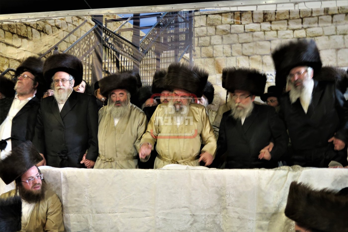 האדמו"ר מלעלוב שבת בהעלותך במירון