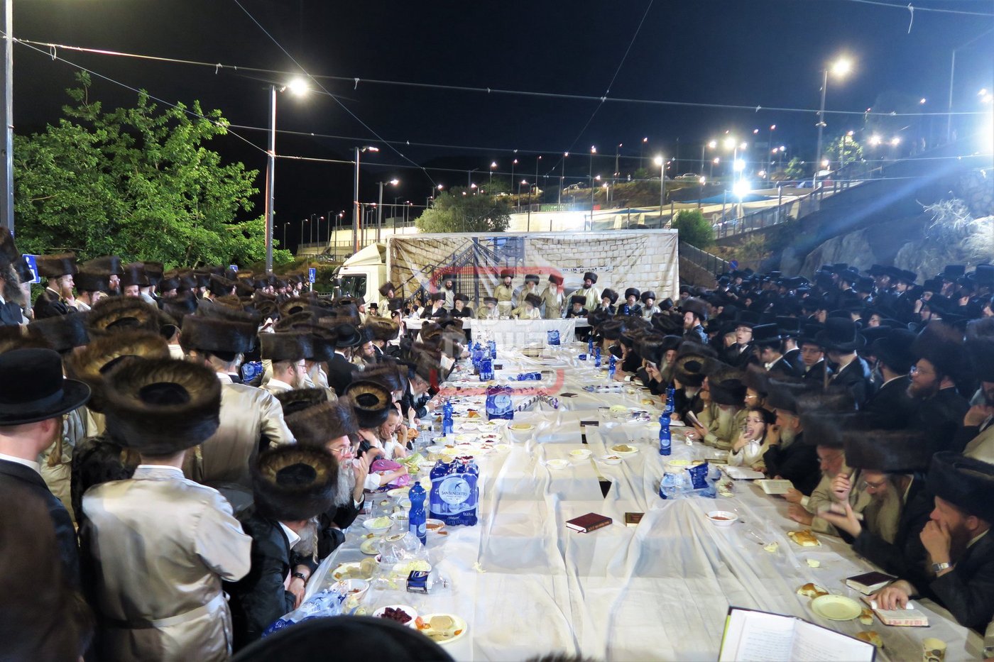 האדמו"ר מלעלוב שבת בהעלותך במירון