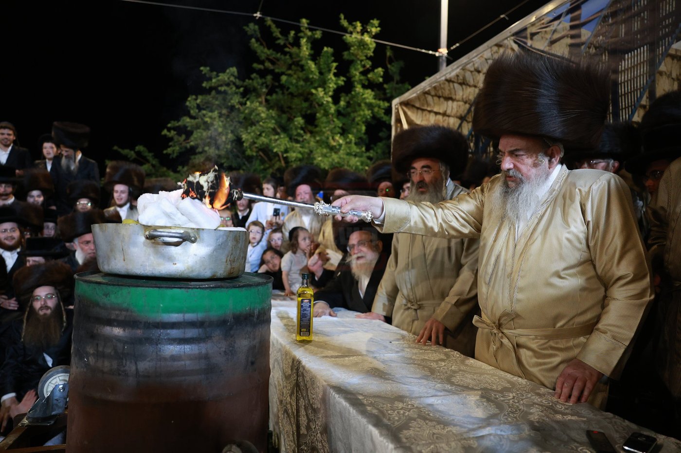 האדמו"ר מלעלוב במירון