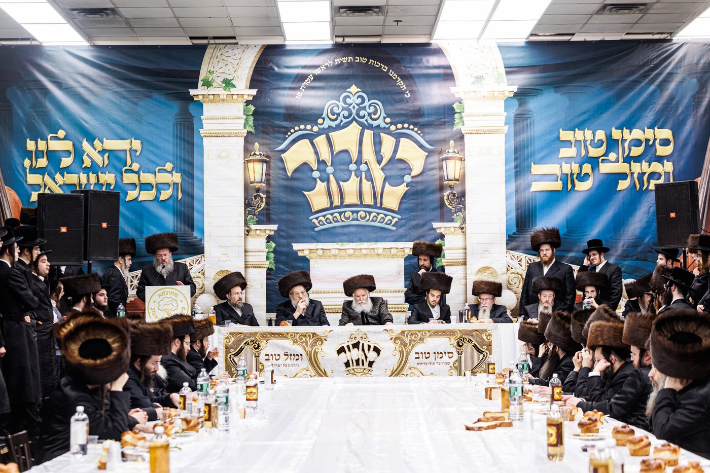 שמחת שבע ברכות לנכדת האדמו"ר מבאבוב