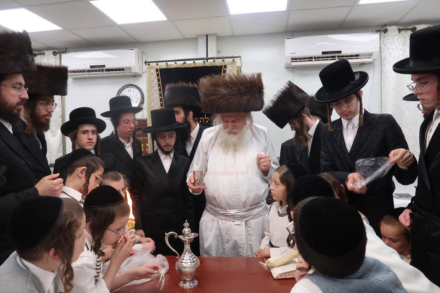הרבי המשפיע ממבקשי אמונה בשבת בבית שמש