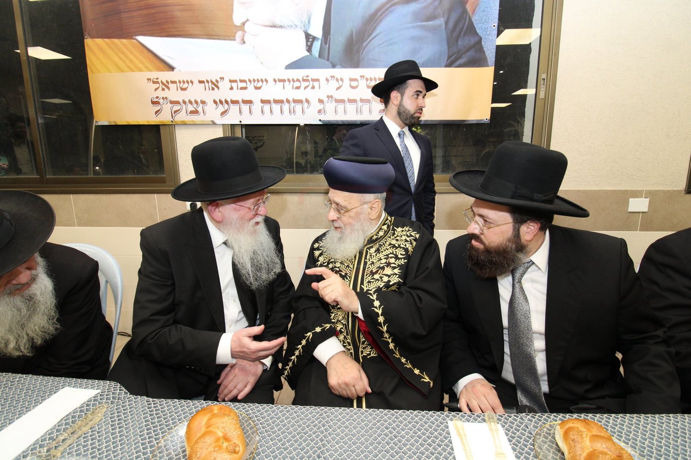 הראשל"צ הגאון רבי יצחק יוסף בביקור בישיבת "אור ישראל"