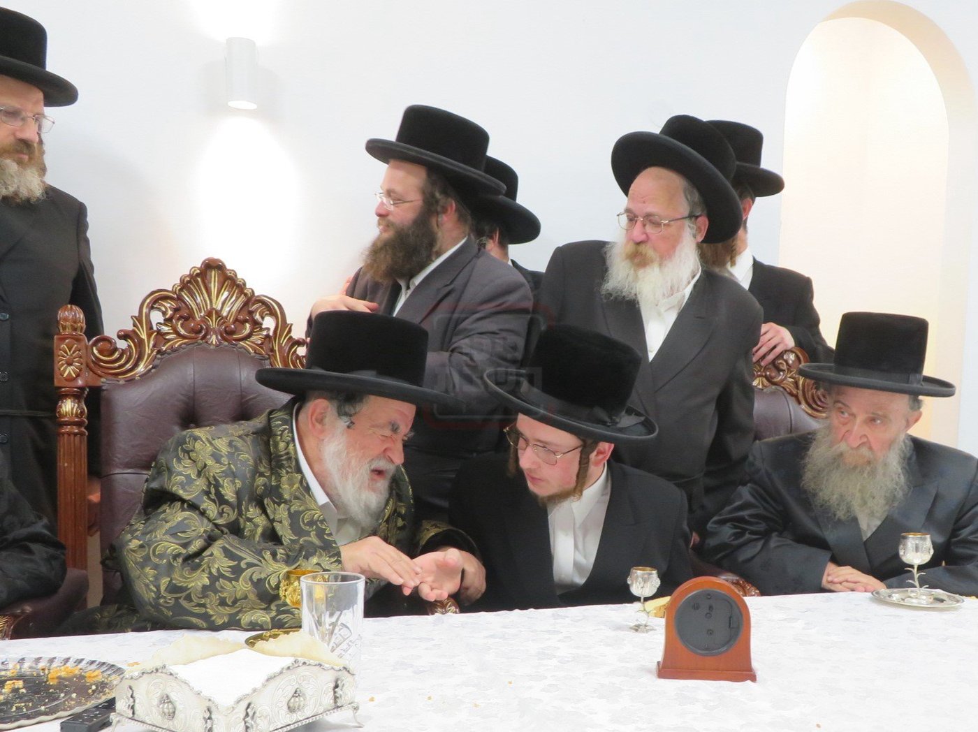 שמחת הווארט לנכדת האדמו"ר מויז'ניץ