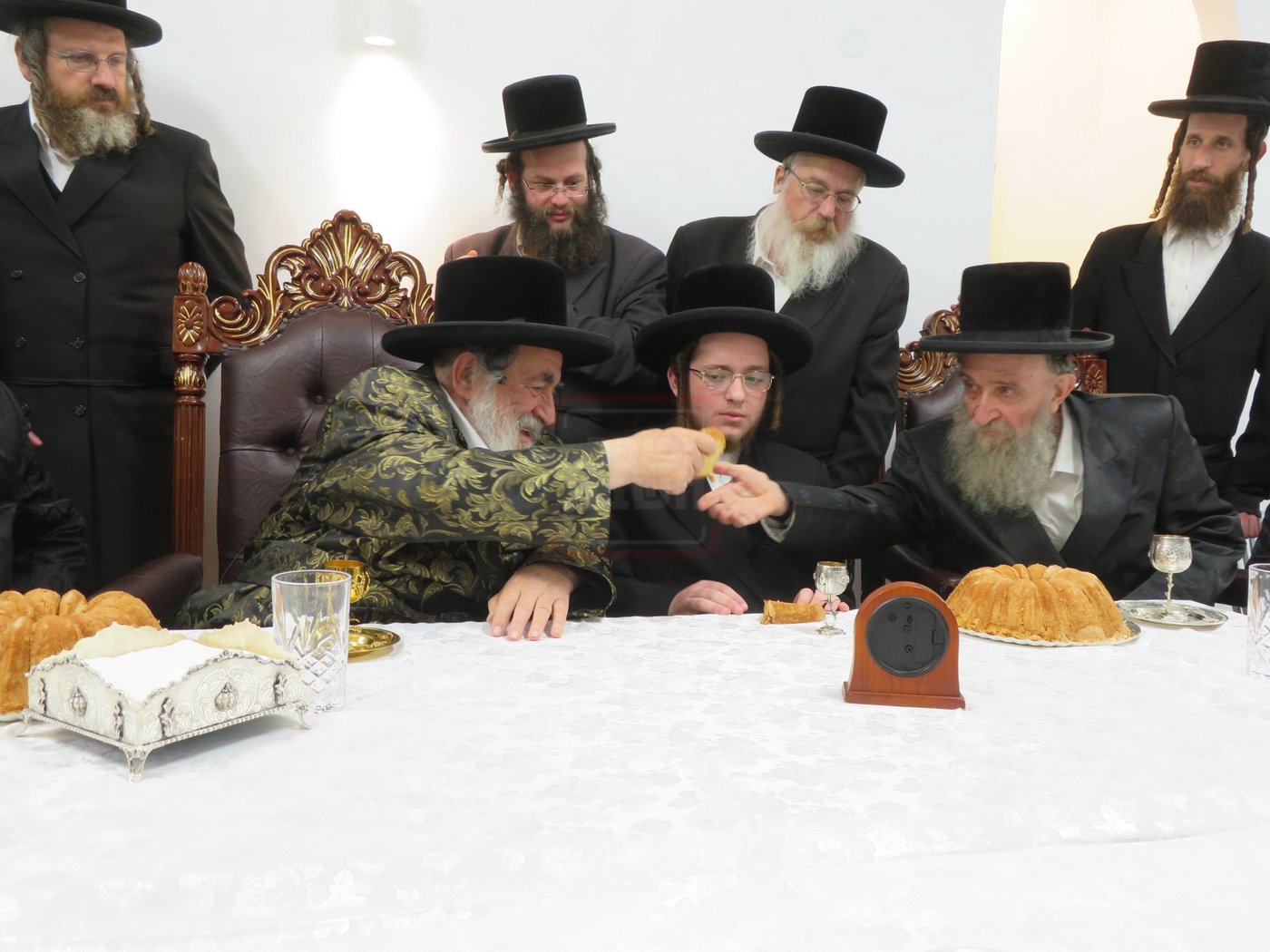 שמחת הווארט לנכדת האדמו"ר מויז'ניץ