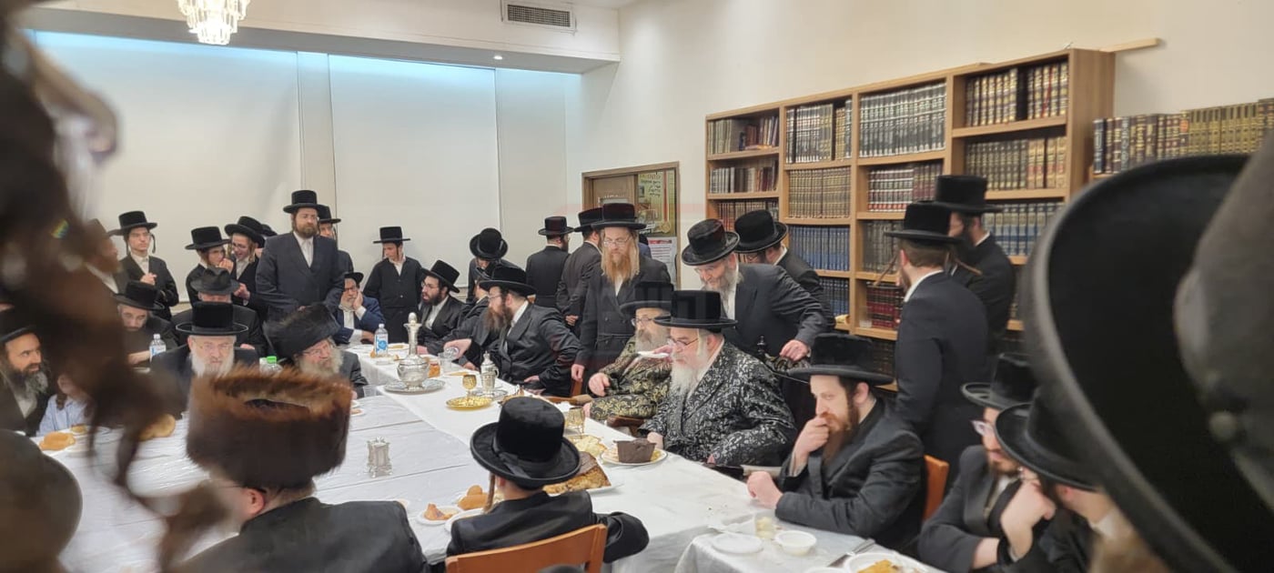 האדמו"רים מויז'ניץ לונדון - ויז'ניץ מונטריאול, בטיש מוצאי תשעה באב
