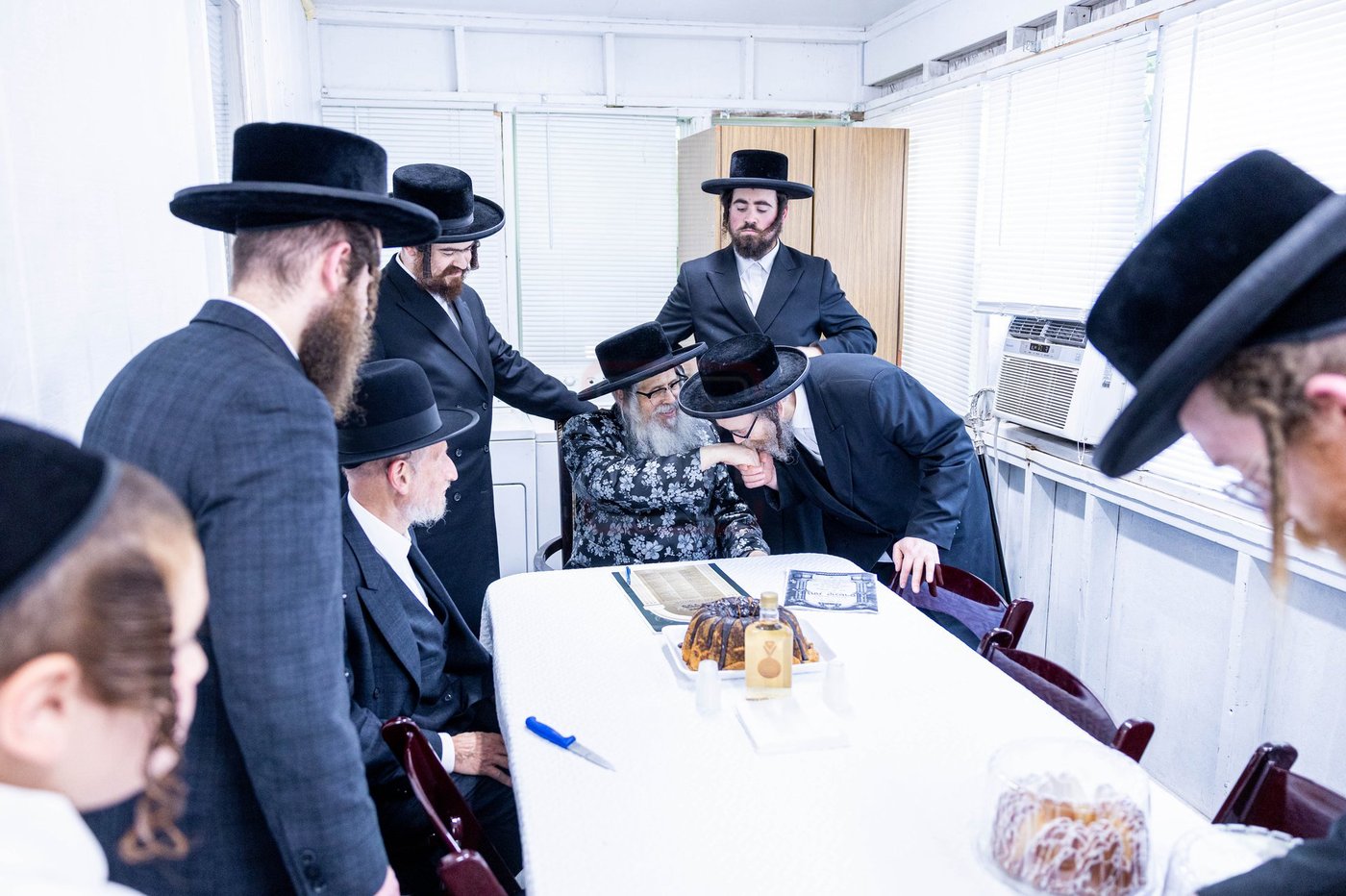 האדמו"ר מסאטמר בביקור בקאנטרי
