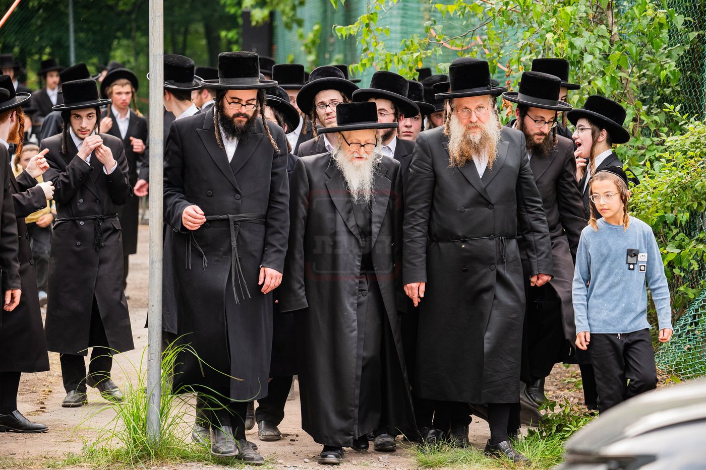 מעמד שחיטת כבש הפדיון במחנה ישיבת סערדאהעלי