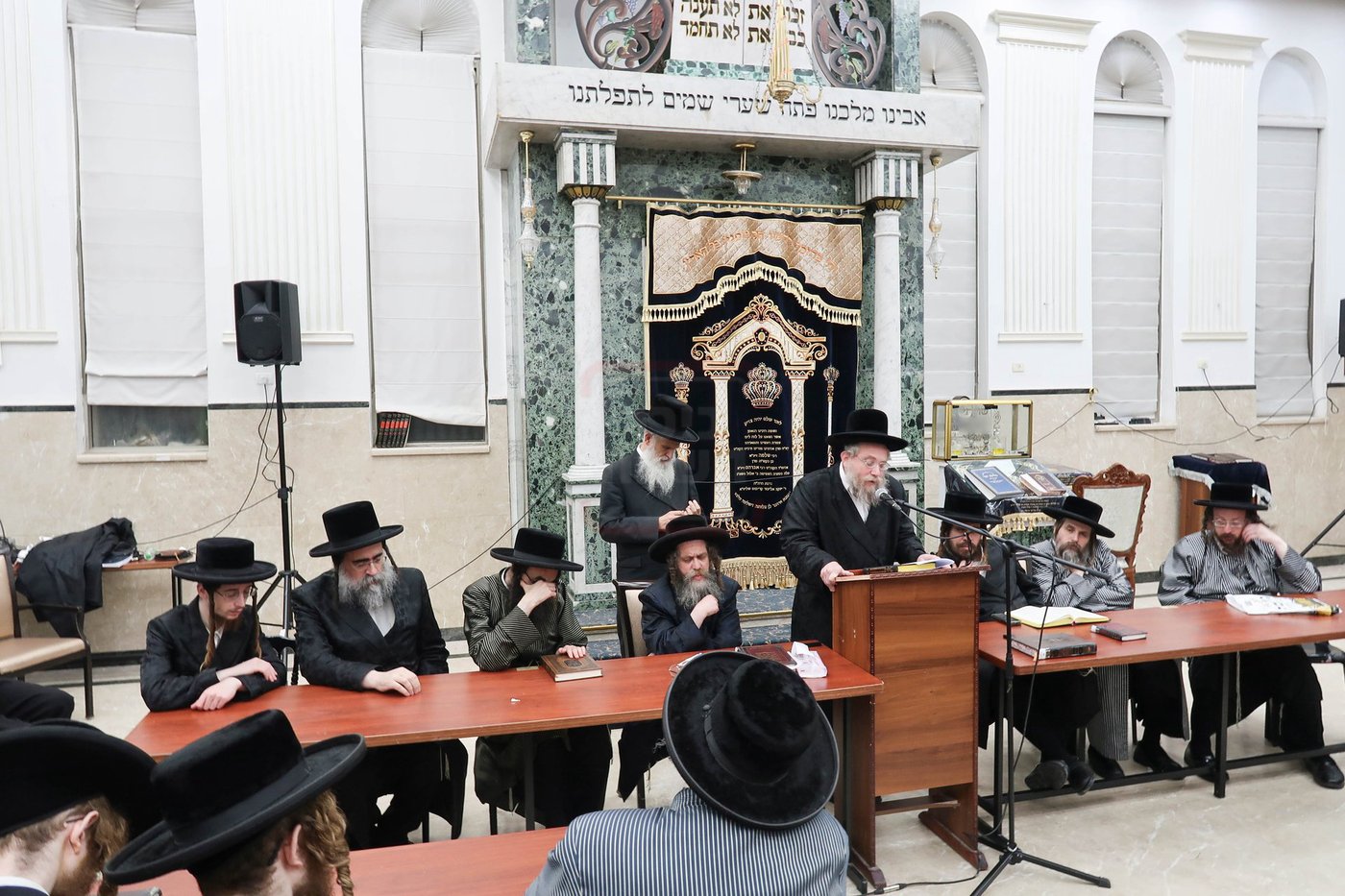 עצרת התעוררות ככלות השבעה על האדמו"ר מקרעטשניף סיגעט זצ"ל