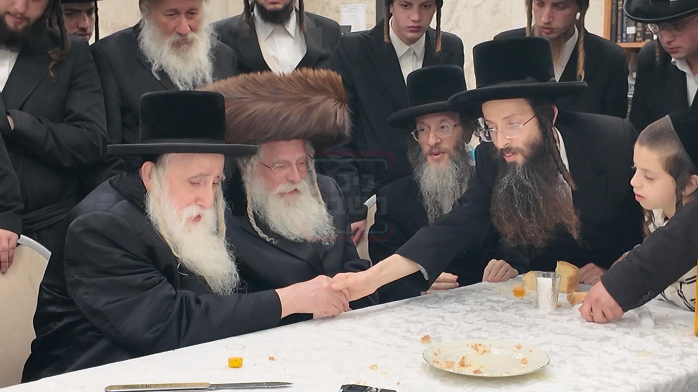 שמחת הווארט לנינת האדמו"ר ממחנובקא בעלזא