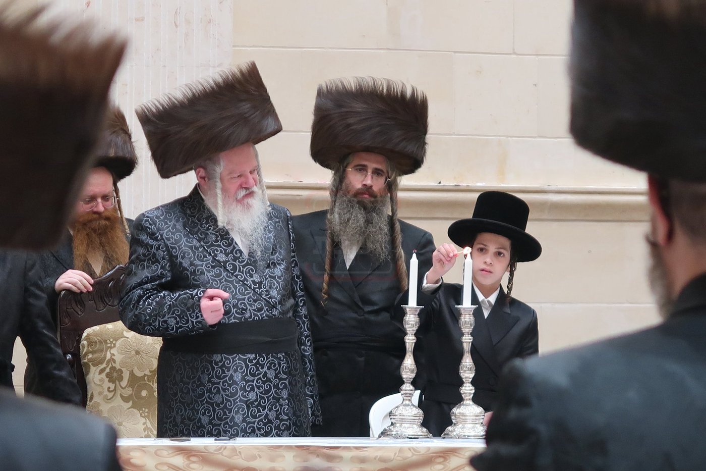 שמחת בר המצוה לנכד האדמו"ר מפרמישלאן ואב"ד אלדשטאט