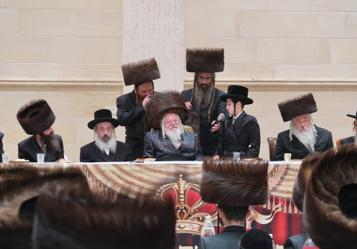 שמחת בר המצוה לנכד האדמו"ר מפרמישלאן ואב"ד אלדשטאט