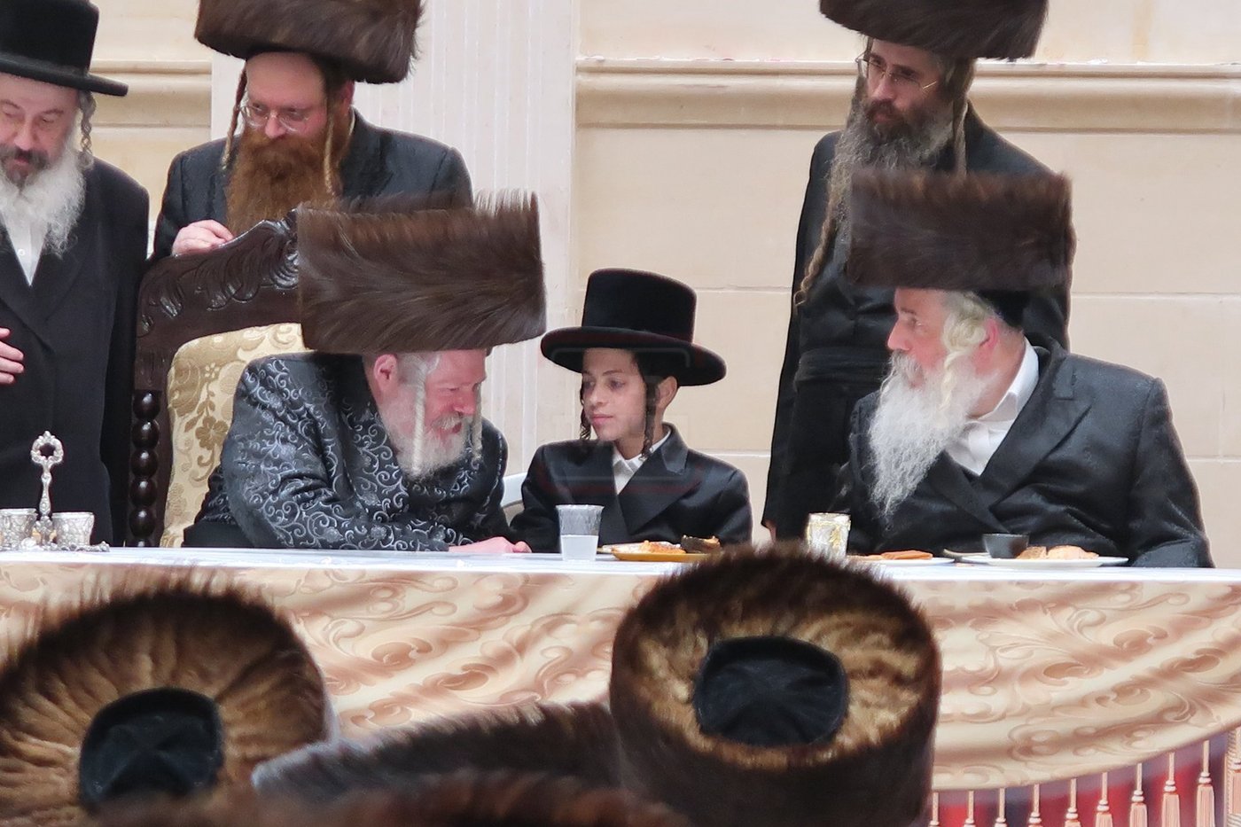 שמחת בר המצוה לנכד האדמו"ר מפרמישלאן ואב"ד אלדשטאט