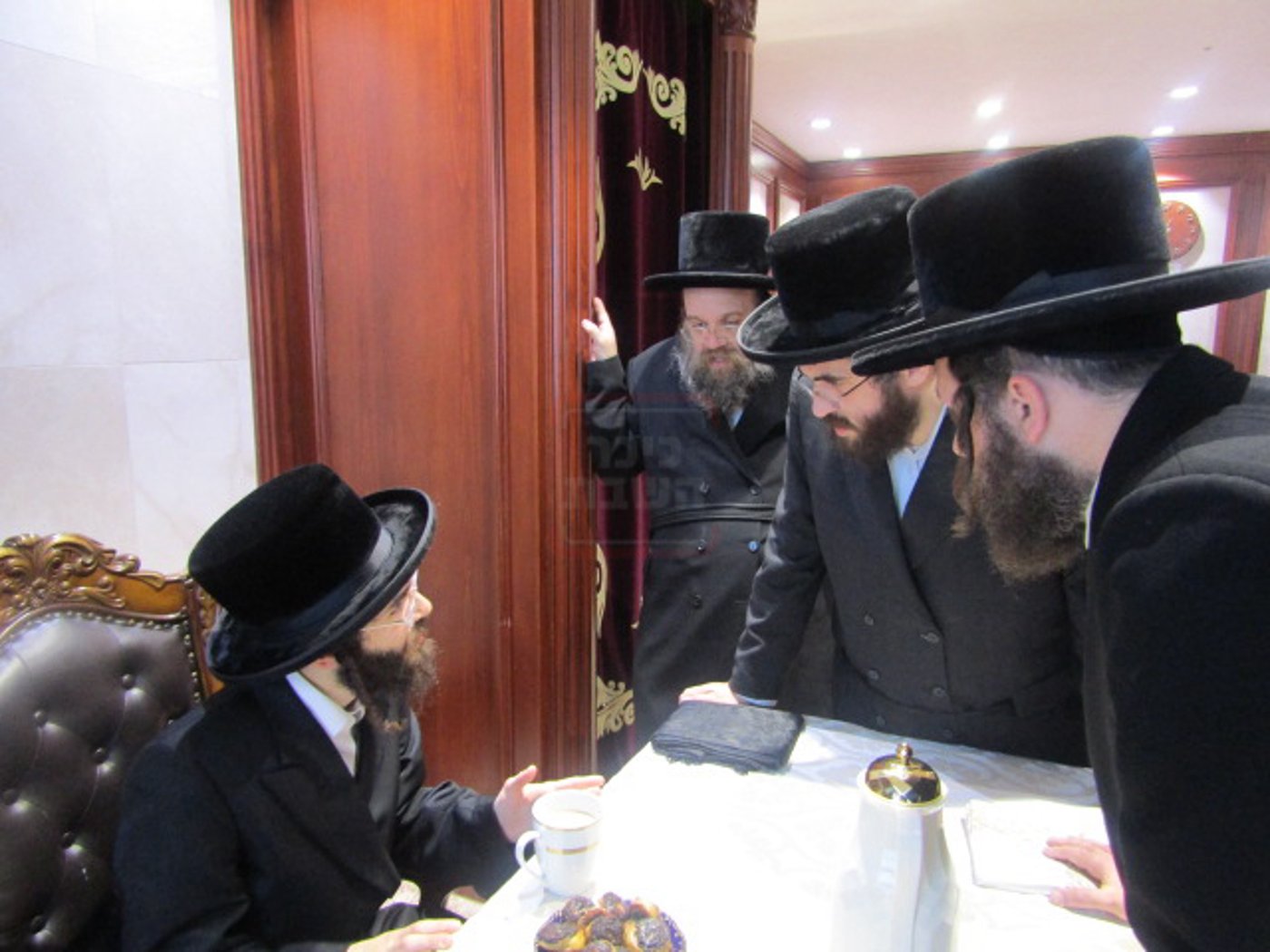 הרה"ג ר' דוד רוקח בביקור בלונדון