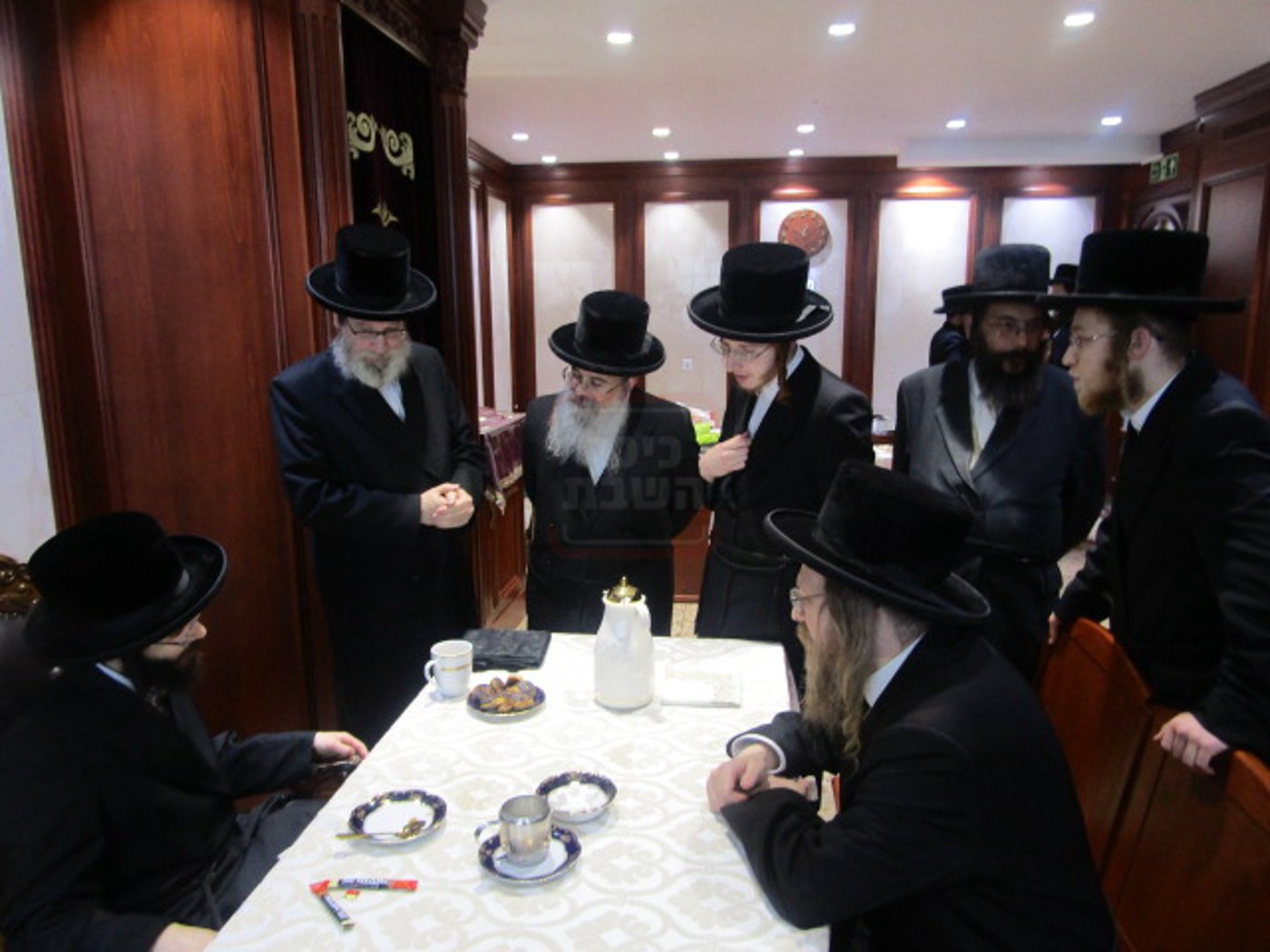 הרה"ג ר' דוד רוקח בביקור בלונדון