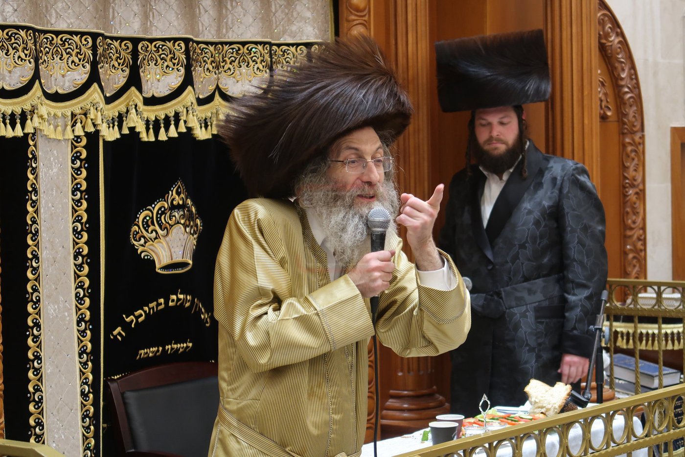 הרה"צ ר' אלימלך בידרמן, מוצ"ש בחיפה