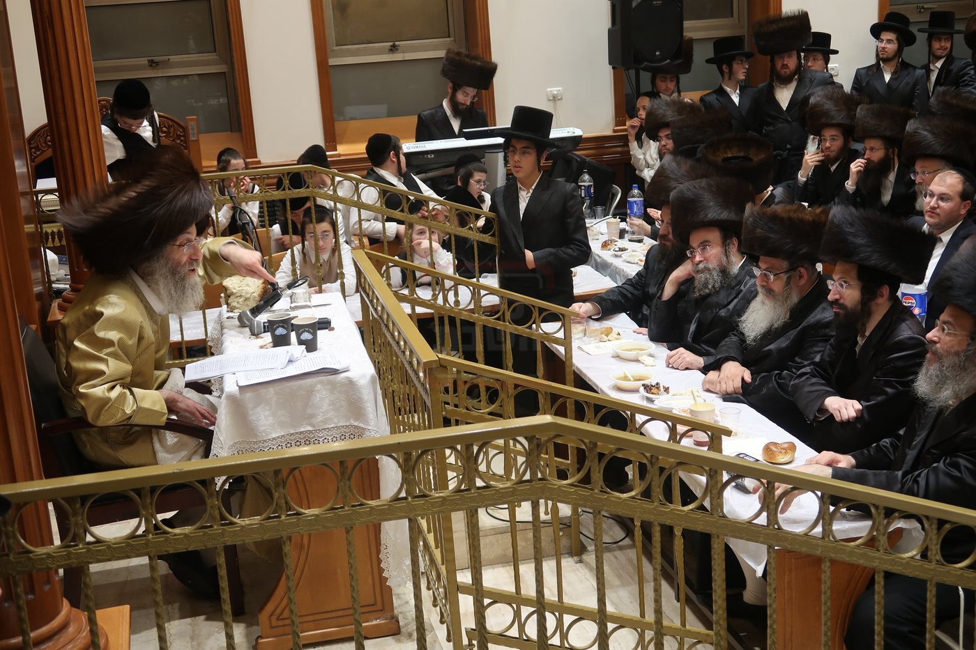 הרה"צ ר' אלימלך בידרמן, מוצ"ש בחיפה