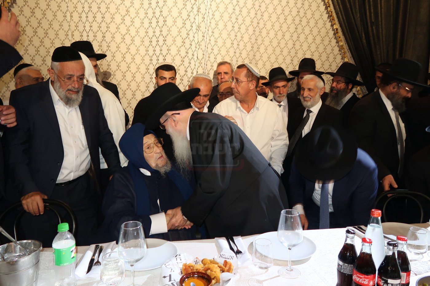 שמחת נישואי נכד האדמו"ר רבי יחיאל אבוחצירא