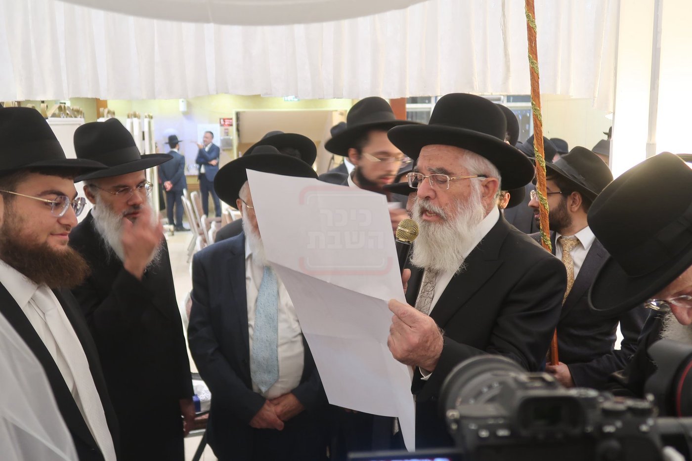 שמחת נישואי נכדת הגה"צ רבי דוד בצרי