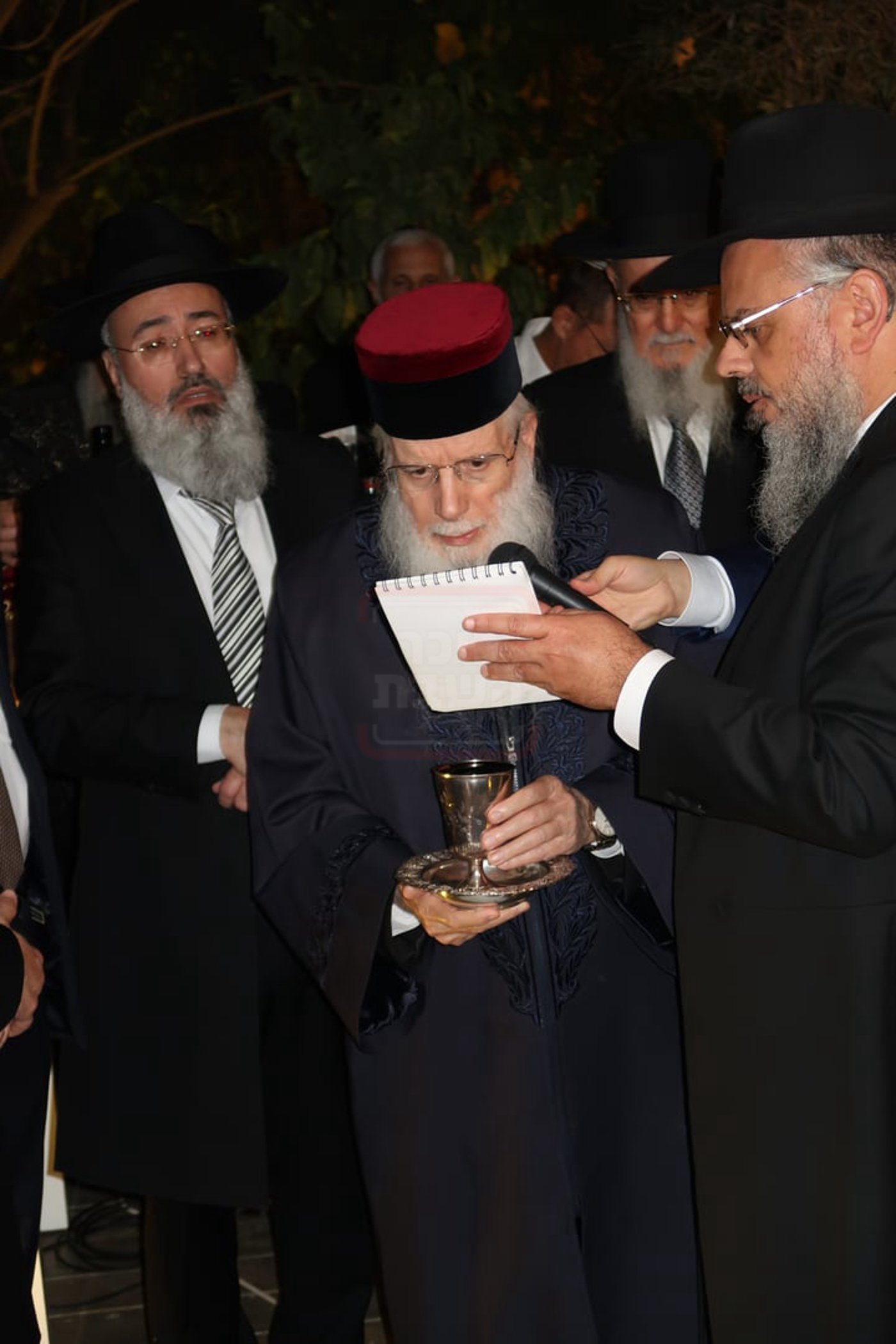 שמחת נישואי נכד האדמו"ר רבי יחיאל אבוחצירא
