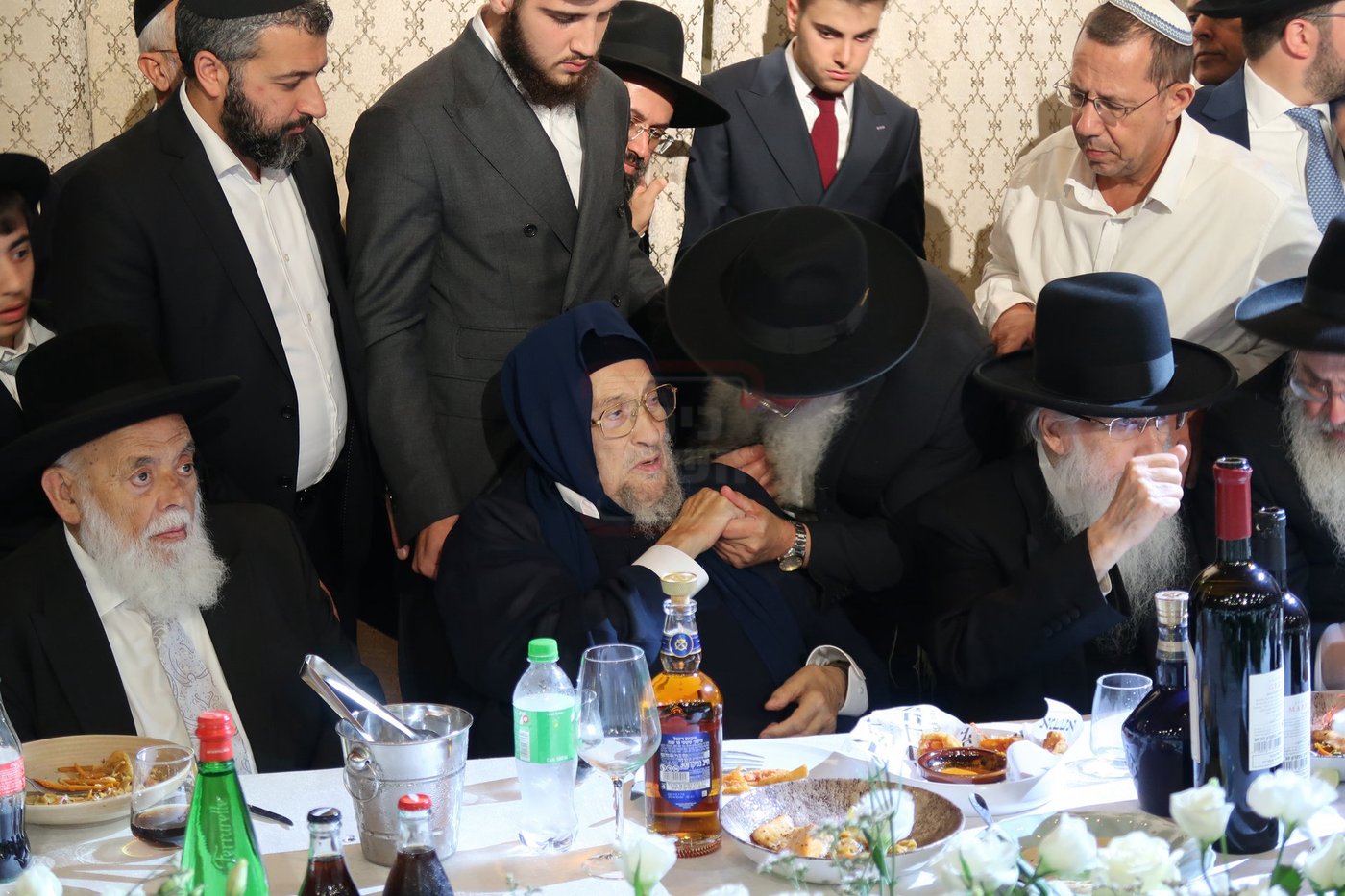 שמחת נישואי נכד האדמו"ר רבי יחיאל אבוחצירא