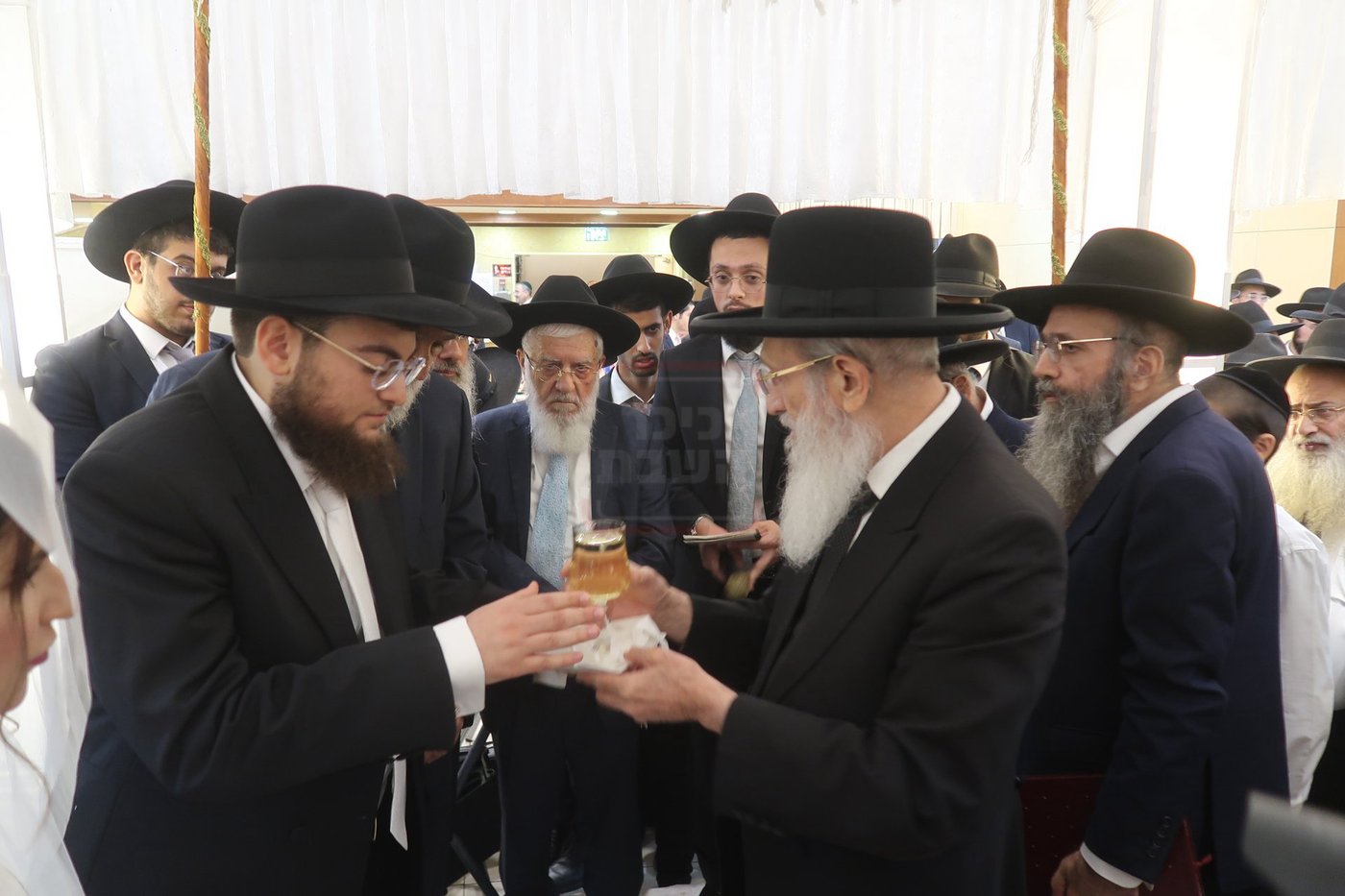 שמחת נישואי נכדת הגה"צ רבי דוד בצרי