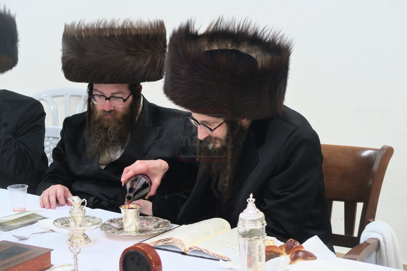 האדמו"ר מישועות יעקב סקולען, שבת במירון