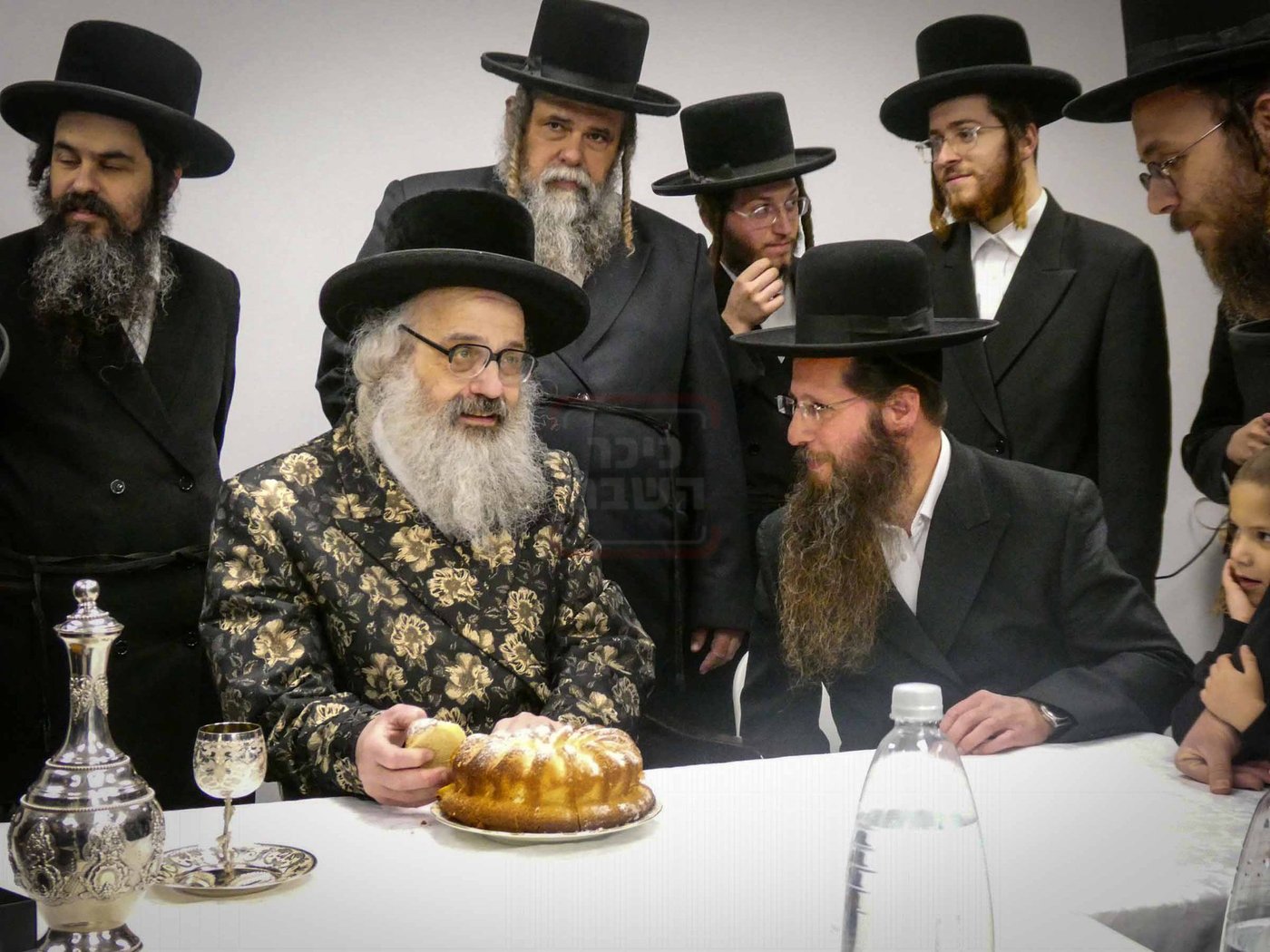 האדמו''ר מויז'ניץ בית שמש בביקור בעמנואל