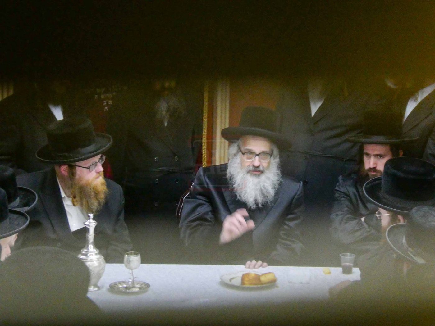 האדמו''ר מויז'ניץ בית שמש בביקור בעמנואל