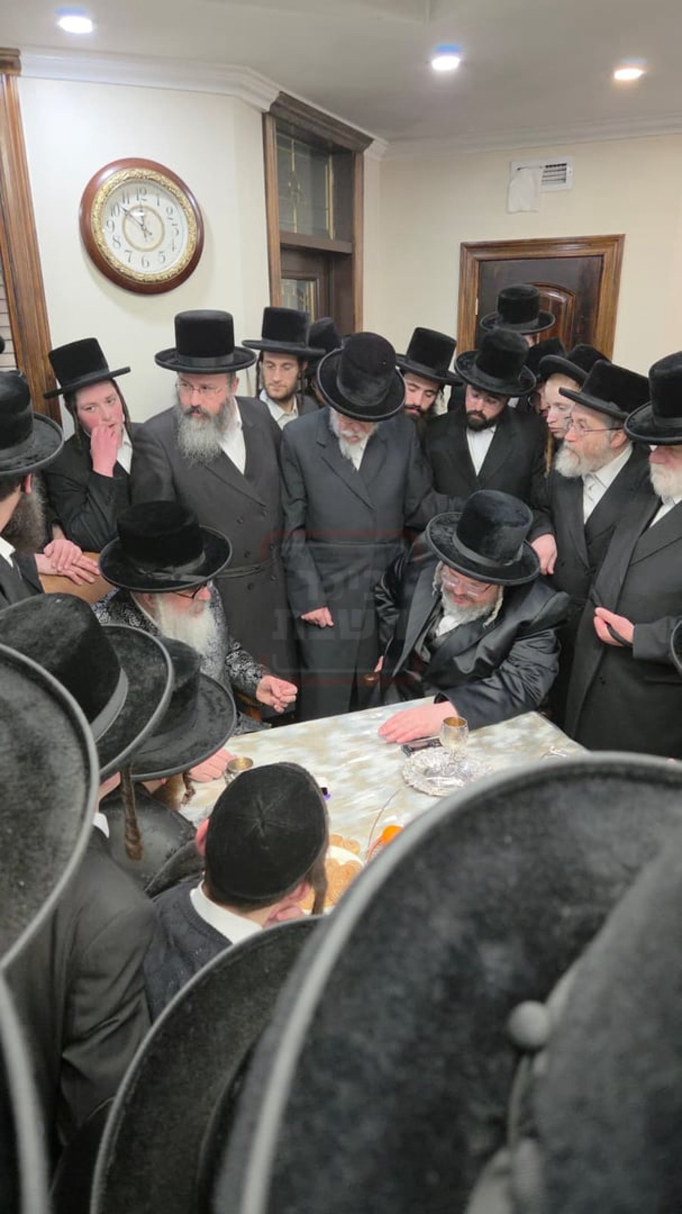 הרה"צ רבי אהרן מרדכי רוקח בביקור במומטריאול