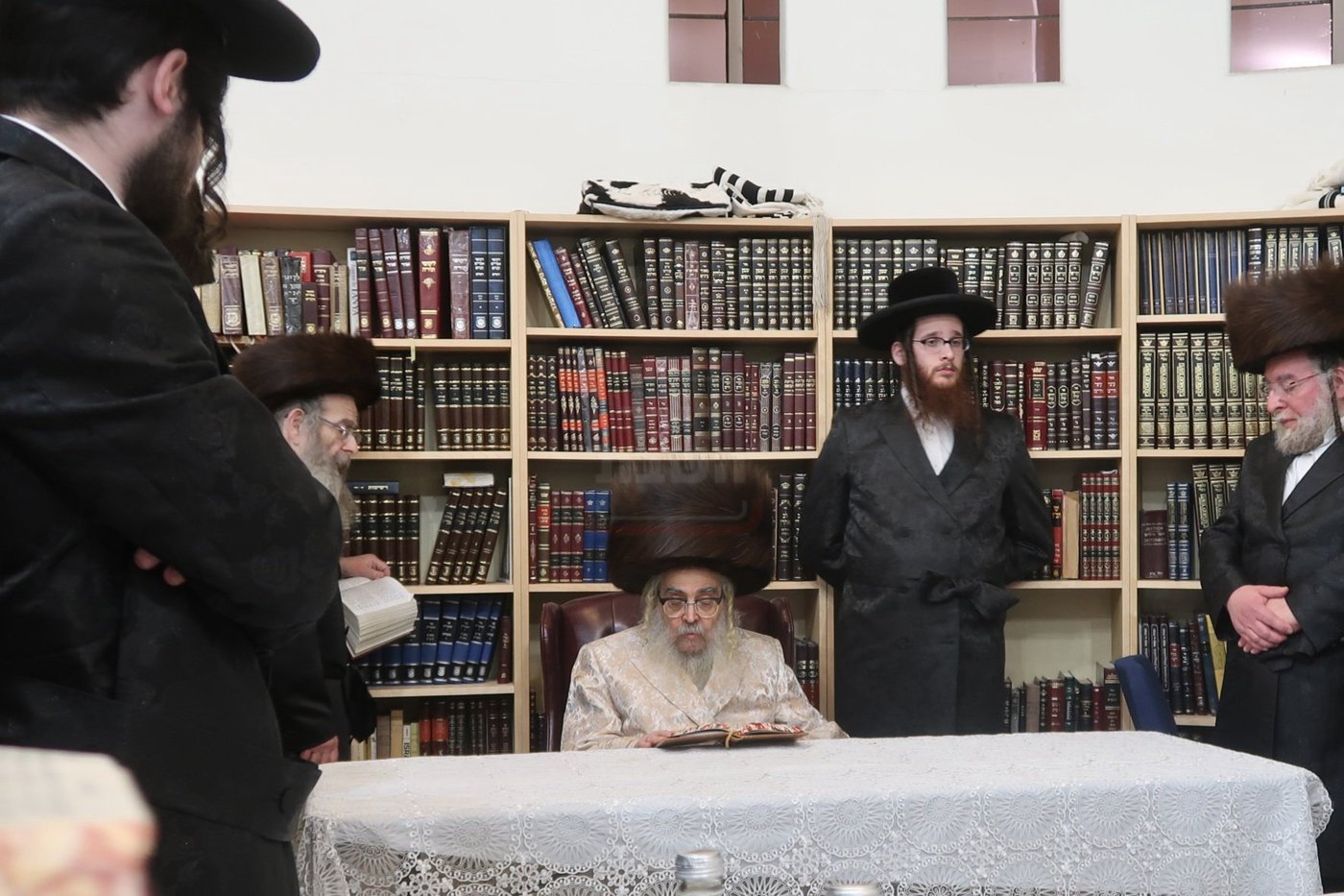 האדמו"ר מסאטמר במנוחה בפאלם ספרינגס