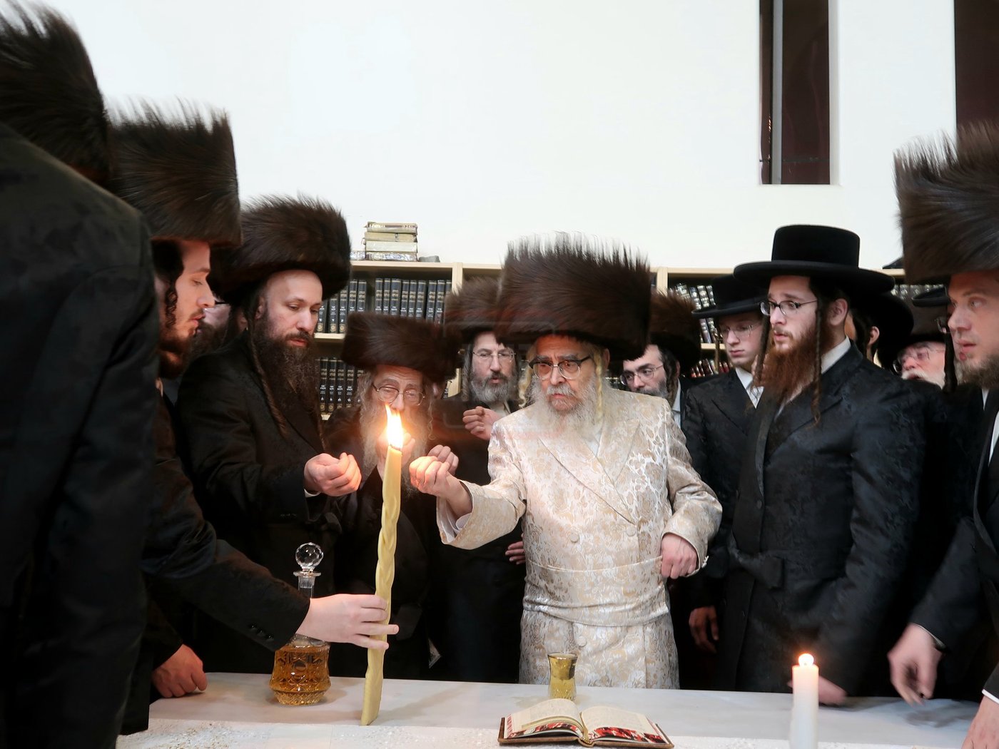 האדמו"ר מסאטמר במנוחה בפאלם ספרינגס